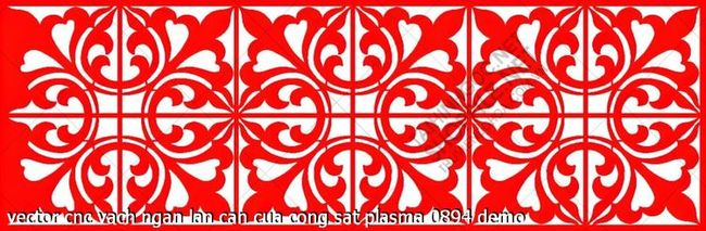 vector cnc vach ngan lan can cua cong sat plasma 0894